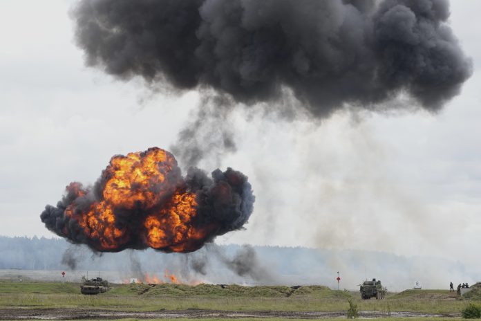Poland Military Drills