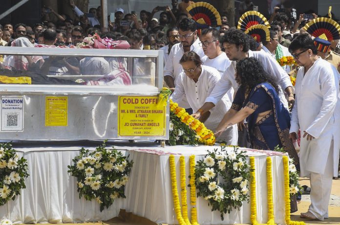 Funeral of singer Zubeen Garg