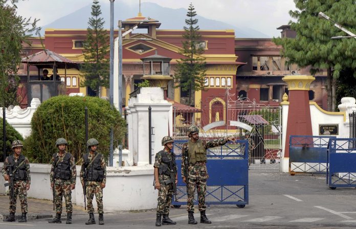 Nepal Army at President House