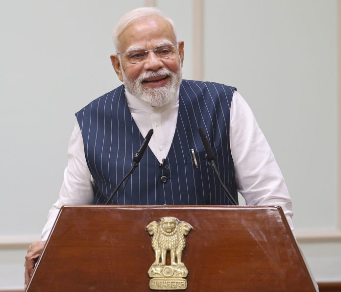 PM Modi meets National Awardee Teachers