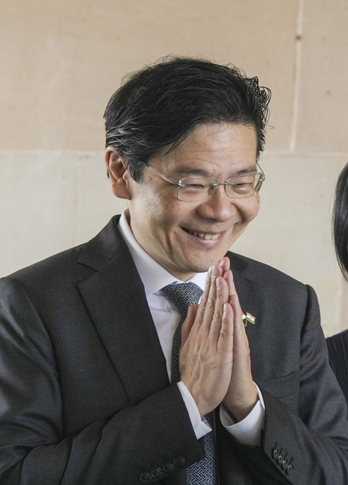Singapore PM Lawrence Wong in Delhi