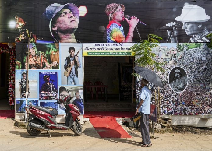 Tribute to singer Zubeen Garg in Guwahati