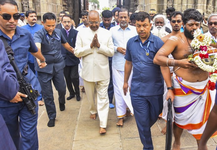 Ram Nath Kovind in Tenkasi