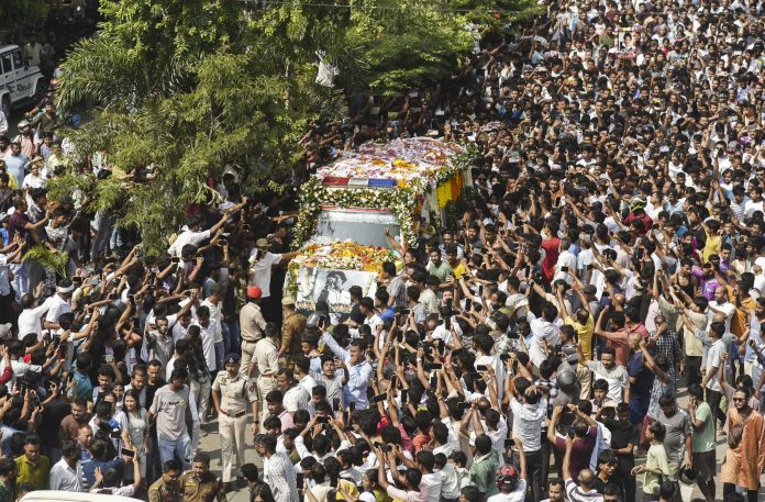Mortal remains of Zubeen Garg in Guwahati