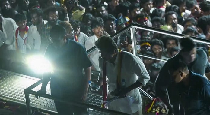 Several faint in overcrowded rally of TVK chief Vijay