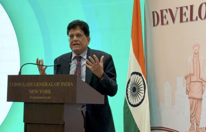 Piyush Goyal in US