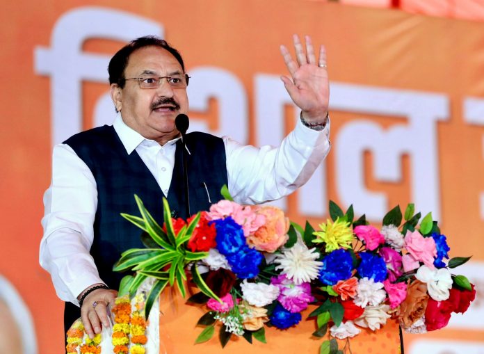 JP Nadda in Patna