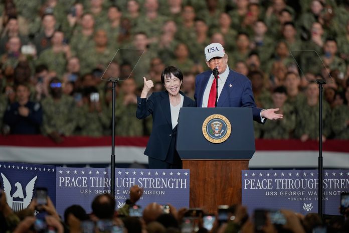 Donald Trump, Sanae Takaichi