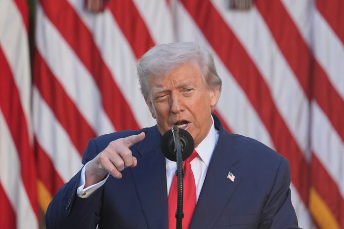 Trump Kirk Presidential Medal