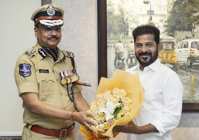 Revanth Reddy with B. Shivadhar Reddy