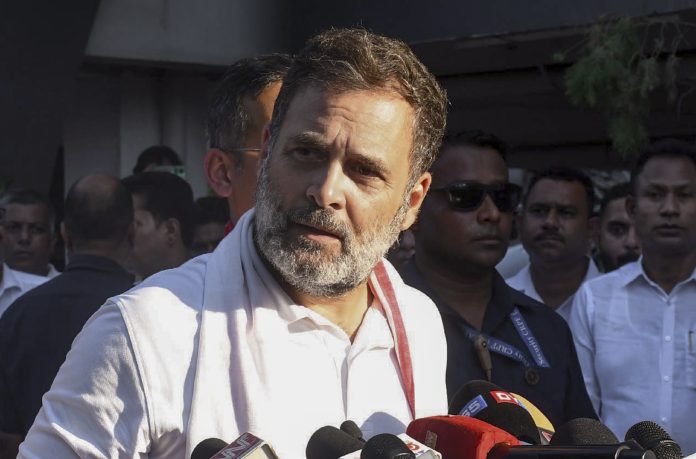 LoP Rahul Gandhi in Guwahati