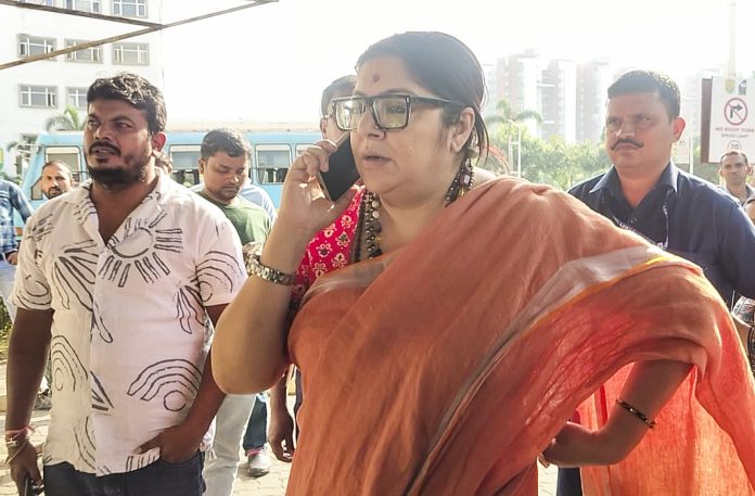 Locket Chatterjee at Durgapur medical college