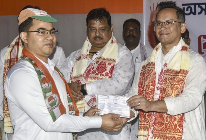 Gaurav Gogoi welcomes new leader to Congress