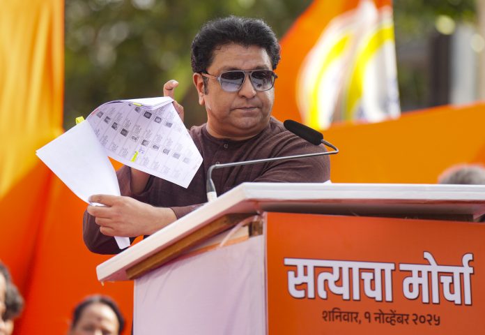 MVA protest in Mumbai