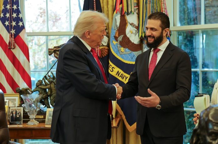 Donald Trump, Ahmad al-Sharaa