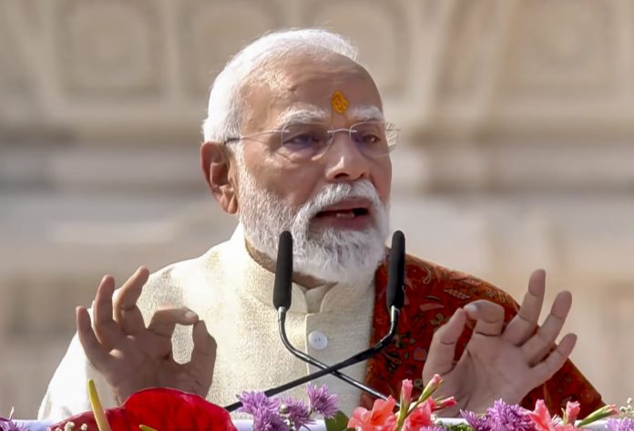 Dhwajarohan ceremony at Ram Temple