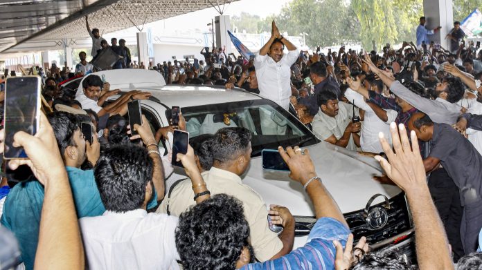Y.S. Jagan Mohan Reddy at CBI