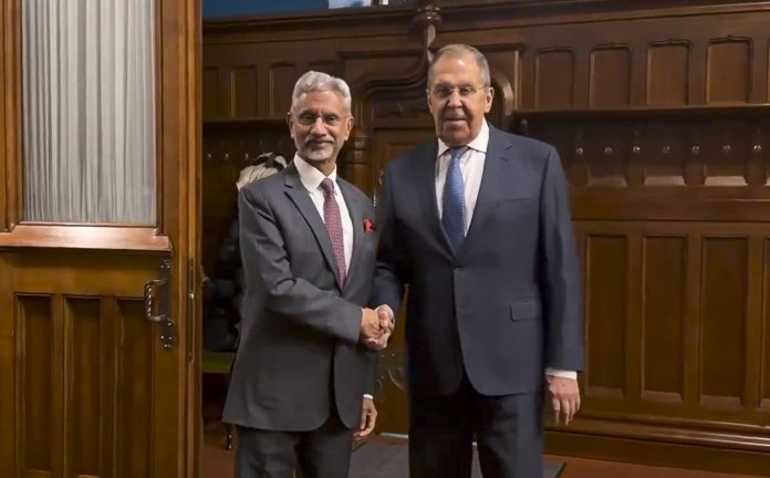 Jaishankar meets Lavrov in Moscow