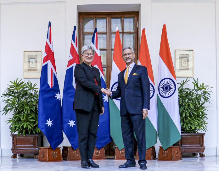 S Jaishankar welcomes Penny Wong