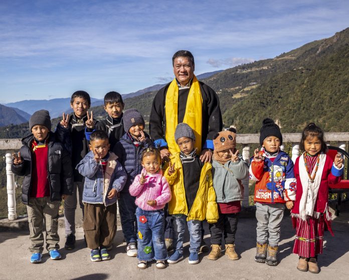 Arunachal Pradesh CM Pema Khandu visits Woepamey Statue site in Tawang
