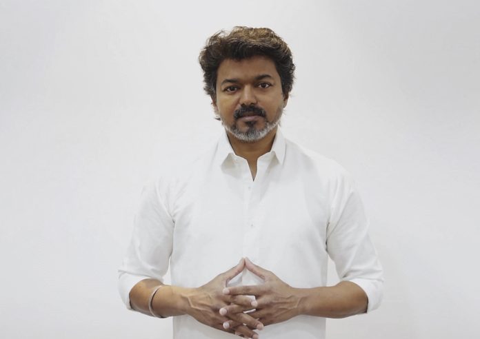 TVK chief Vijay delivers video message