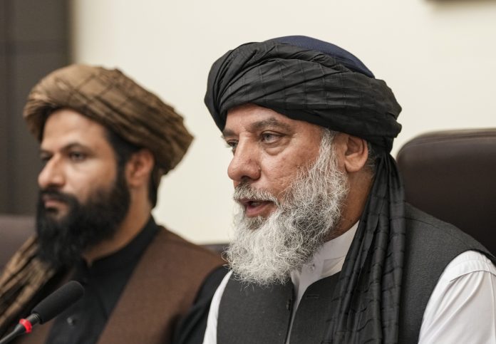 Afghanistan Minister's press conference