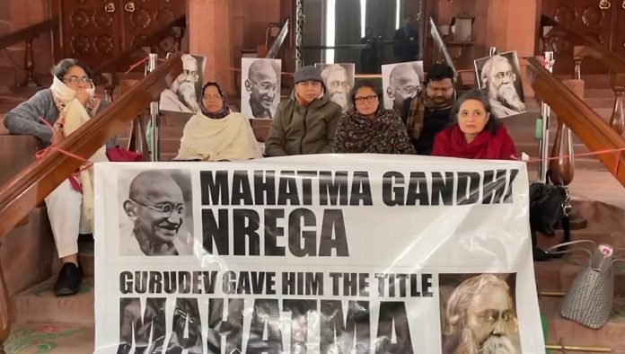 Opposition's overnight protest in parliament against passage of G RAM G bill