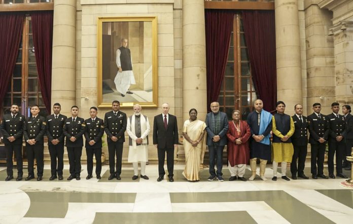 President Putin in Delhi