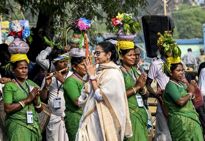 Mamata Banerjee inaugurates rural roadways project in Krishnanagar