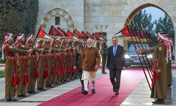 PM Modi in Jordan