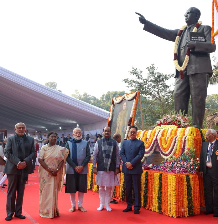 Mahaparinirvan Diwas at Parliament House in Delhi