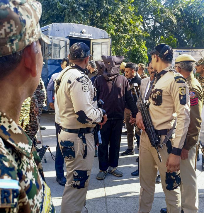 Red Fort blast case accused at Patiala House Court