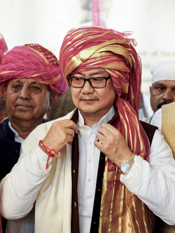 Kiren Rijiju in Ajmer