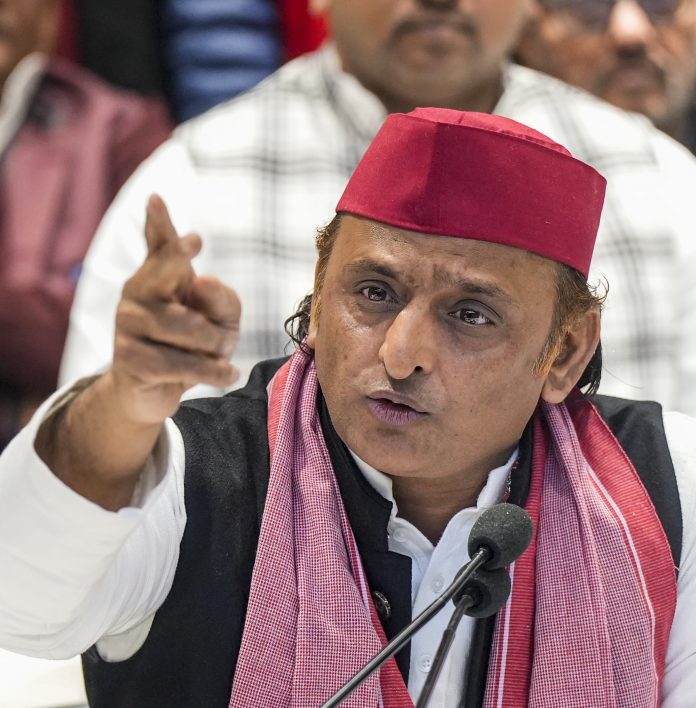 Akhilesh Yadav's press conference