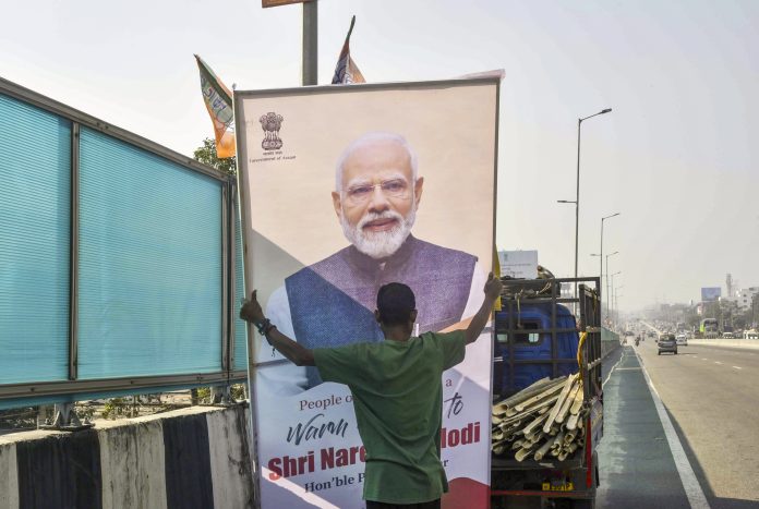 Preps for PM Modi's visit to Assam