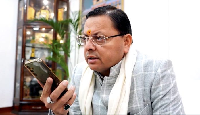 Dhami speaks to bereaved family