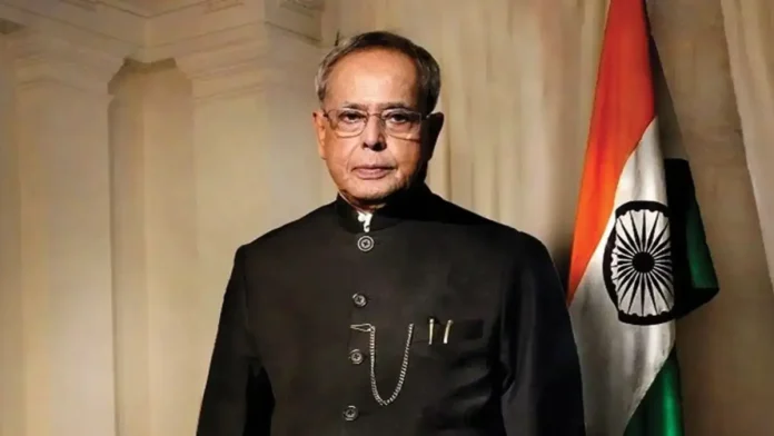 Ex-President Pranab Mukherjee