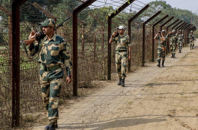 BSF duty on India-Bangla border