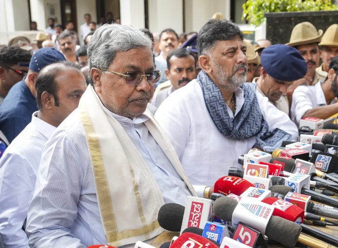 Siddaramaiah, DK Shivakumar breakfast meeting