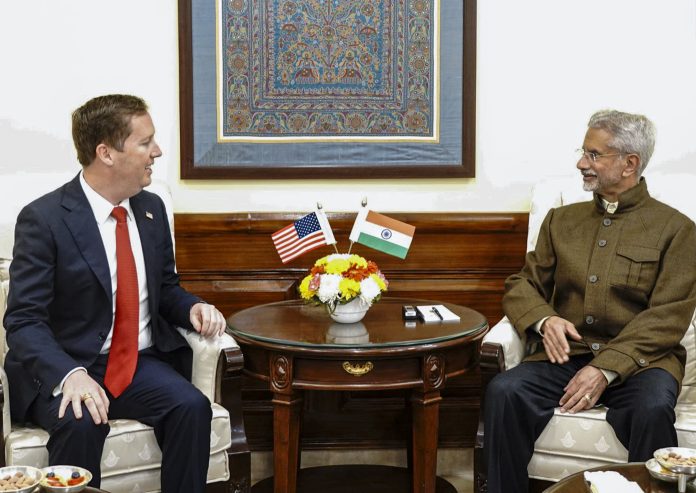 Jaishankar meets US Ambassador Sergio Gor