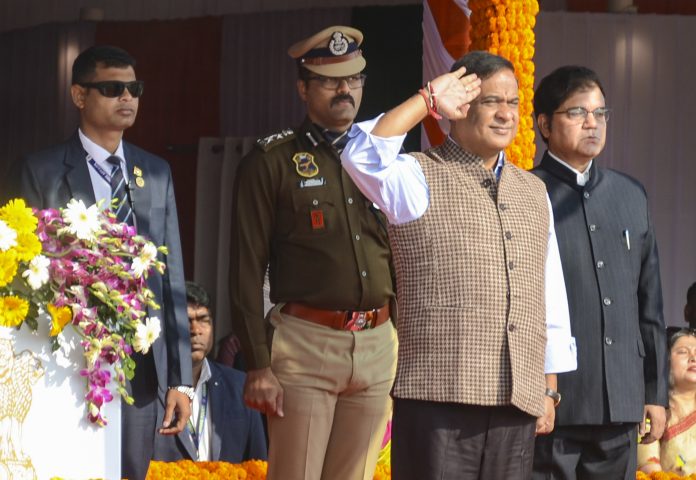 77th Republic Day celebration in Assam