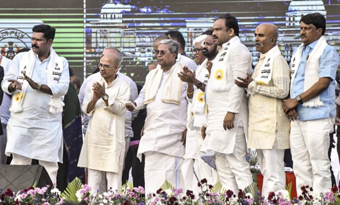 CM Siddaramaiah inaugurates Ambadevi Jatra Mahotsava
