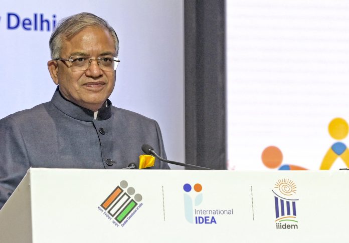 Gyanesh Kumar launches ECINET