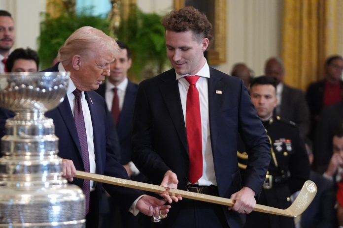 Trump meets 2025 Stanley Cup Champion Florida Panthers