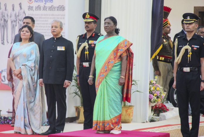 At Home ceremony of Delhi Police