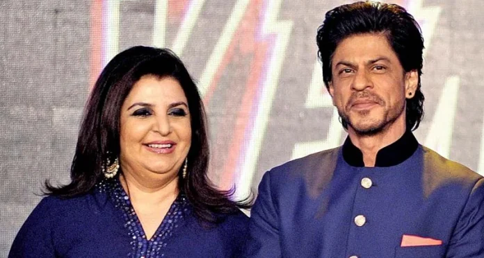 Shah Rukh Khan and Farah Khan