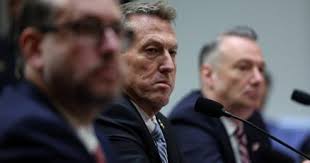 Trump immigration officials shown video of Minneapolis protester’s death in tense Senate hearing