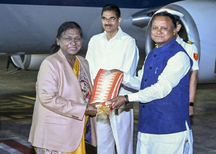 President Murmu in Bhubaneswar