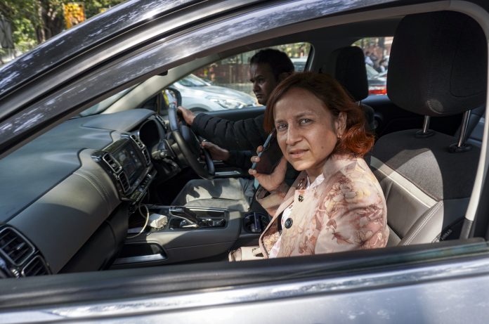 Sonam Wangchuk's wife Gitanjali at SC