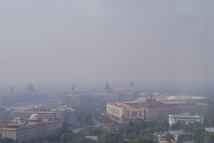 Weather: Air pollution in Delhi